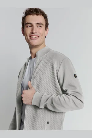 No Excess Sweater met volledige ritssluiting