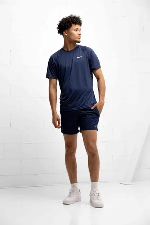 Nike Swim Essential - Short sleeve hydroguard Heren Zwemshirt - Midnight navy