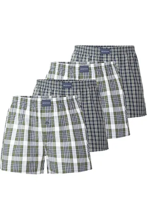 TOM TAILOR Geweven boxershorts Verpakking van 4