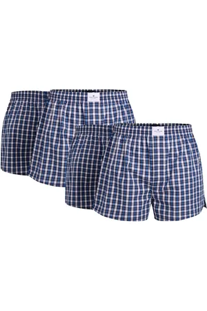 TOM TAILOR Geweven boxershorts Verpakking van 4