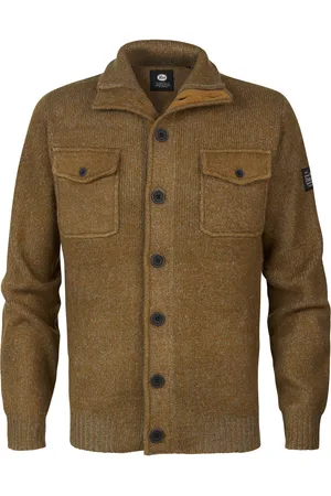 Petrol Industries Heren Gebreid vest New Lenox -