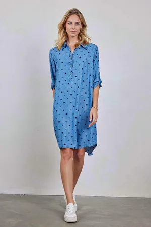 DIDI Dames Tunic Dena Denim mid blue maat 46