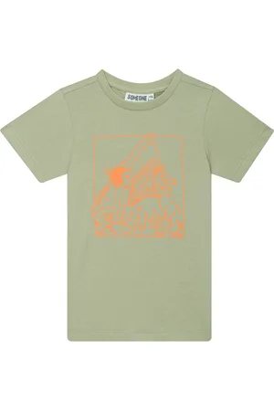 Someone Jongens T-shirt Haai - BONE