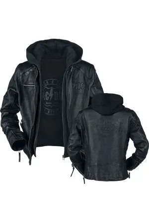 AC/DC Rock & Roll - Will Never Die Lederen jas XXL Leer Heren - Band merch, Bands