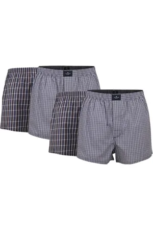 TOM TAILOR Geweven boxershorts Verpakking van 4
