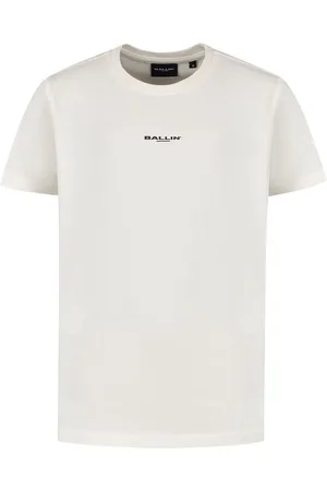 Ballin Zomer t-shirt jongens - off wit - Botanic identity