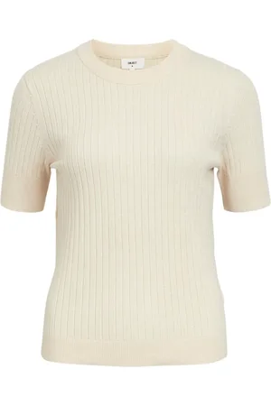 Object Object Objnoelle S/s Knit T-shirt Tops & T-shirts Dames - Shirt -
