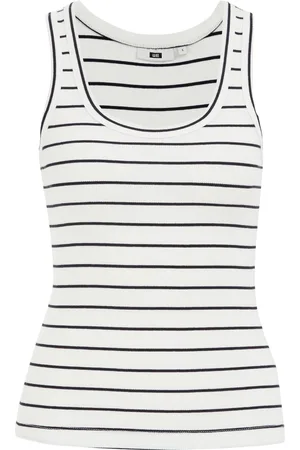 WE Fashion Dames singlet met streep