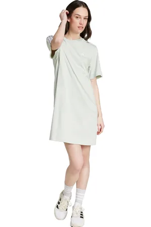 adidas Sportswear Essentials 3-Stripes Single Jersey Boyfriend T-shirtjurk - Dames - - S