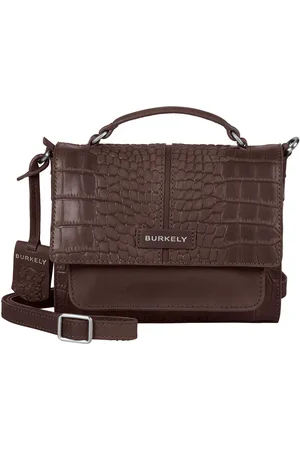 Burkely Kleine Crossbodytas / Schoudertas Dames - Leer - Cool Colbie - Krokodillenprint