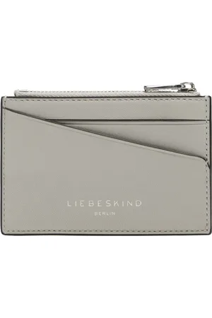 liebeskind Leren Kaarthouder Hilla Wallet Grijs