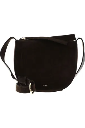 Abro+ Leren Schoudertas Leather Kaleido Lulu Crossbody Bag Small Olijfgroen