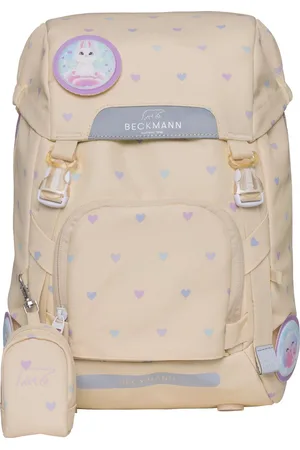 Beckmann Schooltas - Classic - Yellow Heart yellow - 22 liter - BE-110186A