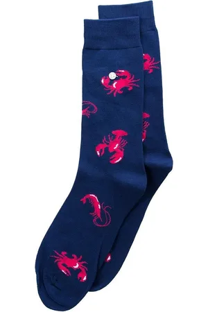 Alfredo Gonzales Sea Critters Sokken AG-Sk-SEA-01 109 Navy/Red M(42-45)