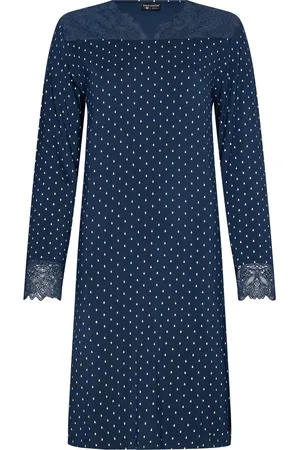 Pastunette Chique marineblauw nachthemd -