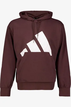 adidas M BL FT heren hoodie bordeaux