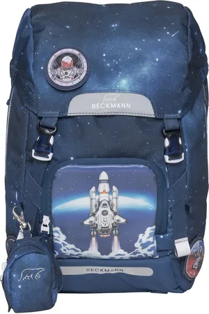 Beckmann Schooltas - Classic Maxi - Space Mission blue - 28 liter - BE-210135A