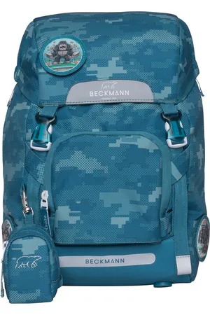 Beckmann Schooltas - Classic - Jungle game green - 22 liter - BE-110190A
