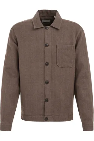 Van gils Heren overshirt van linnenmix
