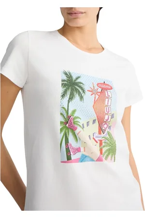 Liu Jo Dames T-shirt WA5239-JS923/M9565 Ecs T-Shirt Moda M/C