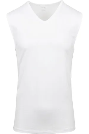 Mey V-hals Dry Cotton Muscle Singlet