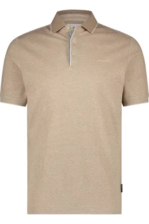 State of art Polo Oxford Placketdetail Beige