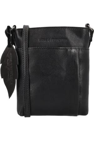 Hide & Stitches Earth Schoudertas - Crossbody - Duurzaam Gelooid Leer - Ritssluiting - Schouderband - Leer - Duurzaam - - 100% Leer