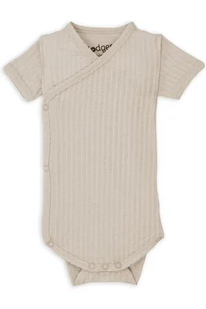 Lodger Babyromper met overslag korte mouwen