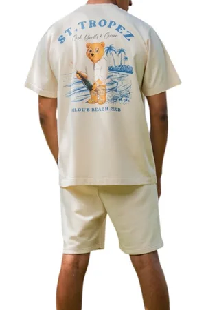 baron filou Heren T-shirt Bruin CXIV