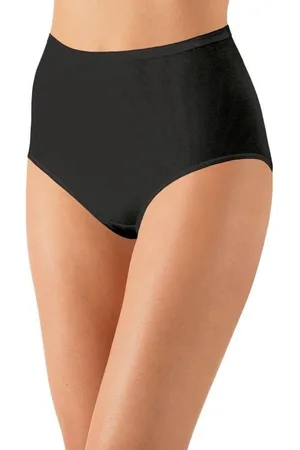 Nina Von C. Dames Tailleslip 100% biologisch katoen - Hoge dames onderbroek - Dubbel kruisje - 52
