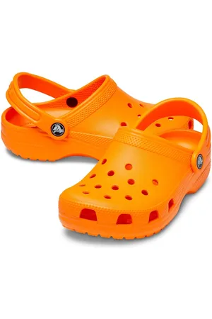 Crocs Classic Clog T Klompen - Orange Zing - Kinderen - EU 27/28