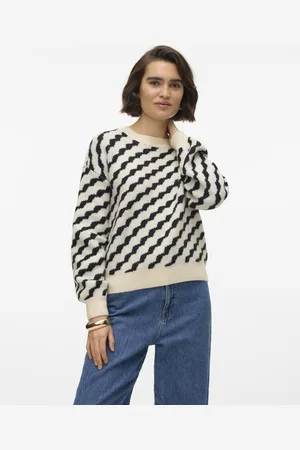 VERO MODA VMLARA LS O-NECK PULLOVER BOO REP - Dames - Gebreide truien