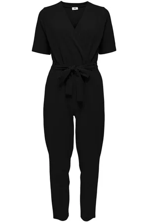 JDY HONEY 2/4 V-NECK BELT JUMPSUIT JRS Dames Jumpsuit