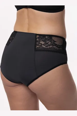Dorina 2-pack Menstruatie Midi Slip - Menstruatie ondergoed - Lace - Kanten incontinentie ondergoed - M