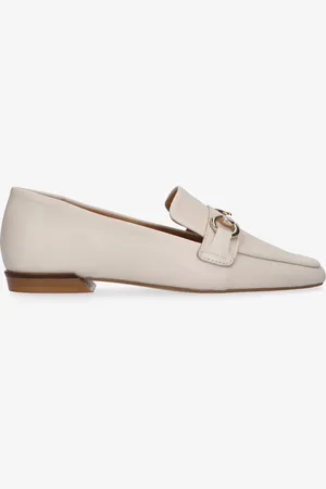 TANGO | Eloise 2-c off white leather loafer - natural sole |