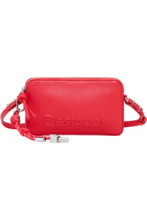 Desigual Schoudertas Julia Crossbody Bag Koraalrood