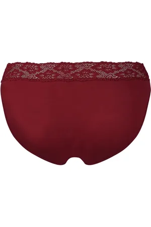 Nina Von C. Kanten modal heupslip dames - Midi kanten onderbroek - Dames ondergoed - 44