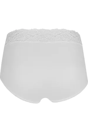 Nina Von C. Kanten modal taille slip dames - Hoge kanten dames onderbroek - 44