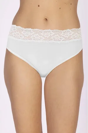 Nina Von C. Kanten modal heupslip dames - Midi kanten onderbroek - Dames ondergoed - 46