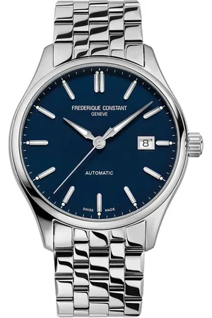 Frederique Constant Index FC-303NN5B6B Horloge - Staal - Zilverkleurig - Ø 40 mm