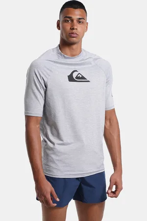 Quiksilver UV-Zwemshirt met korte mouwen voor mannen - All time - - maat L