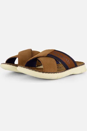Bugatti Leren heren slippers