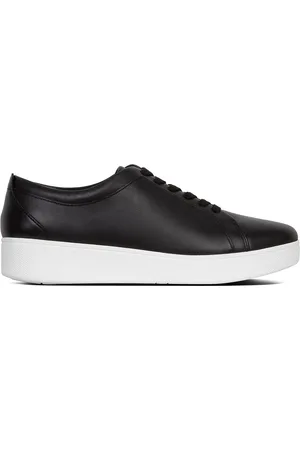 FitFlop Rally Zwarte Veterschoenen Dames 37