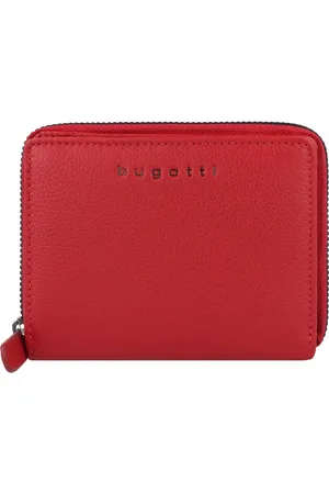 Bugatti Portemonnee Mira Ladies Zip Wallet Rood
