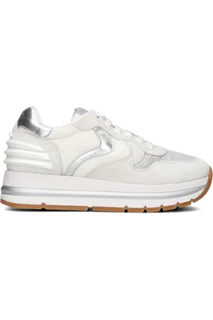 Voile blanche Maran Power Sneakers - Suède - Dames -