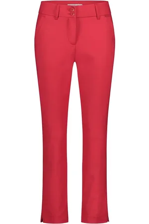Red Button Broek Diana Crp Smart Colour Srb4493 44 Red Dames