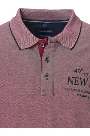 Casa Moda Heren Poloshirt New York Collectie 954383700-410 - L