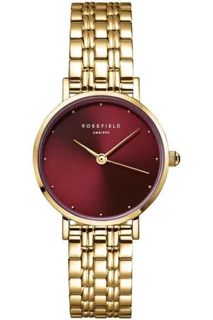 ROSEFIELD Horloge SEGSG-SE01 Small Edit Burgundy Gold