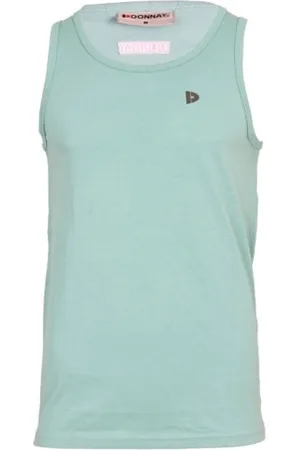 Donnay Muscle shirt (James) - Tanktop - Heren - Sage Green (099) - maat XXL