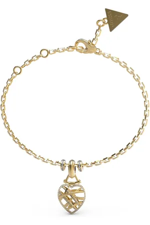 Guess Armband Heart Cage Heart Bracelet Goudkleurig